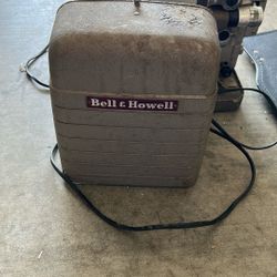 Vintage Bell And Howell Model 253 Projector W/case