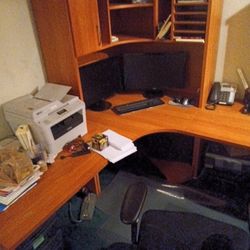 Huge Office Desk 10 Piece