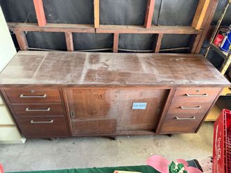 Wooden Credenza Cabinet