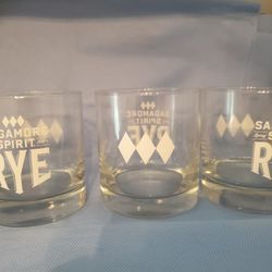 Sagamore Whiskey Tumblers 