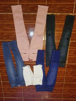 Girls jeans like new condition size 7