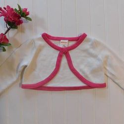Gymboree Baby Girls 6-12 Months Cardigan Bolero Shrug Sweater Easter
