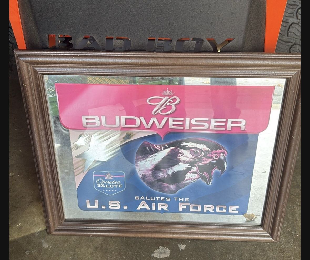 Beer Memorabilia Signs Lot