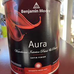 Benjamin Moore Aura Paint Unopened 