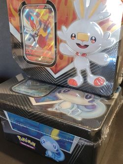 Pokemon Tcg V Powers Tin Evolutions Burning Shadows