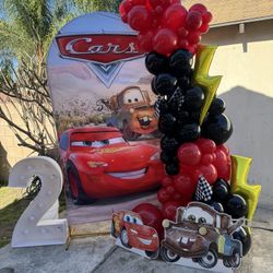 Lighting Mcqueen arch sleeve & props for sale
