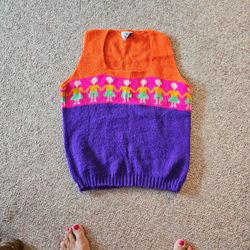 Vintage 1969- 70 Sweater Vest