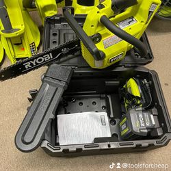 RYOBI 40V HP Brushless 12 in. Top Handle Battery Chainsaw with 4.0 Battery and Charger $189