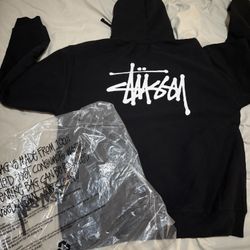 Stussy Logo Hoodie New Sz XL