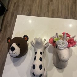 Animal Head wall decor