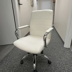 White Office desk chair