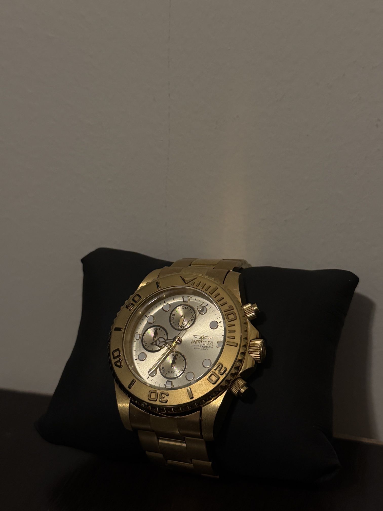 Invicta Gold Watch 