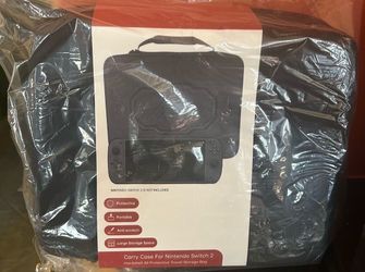 New Storage Case For Nintendo Switch 2. Black