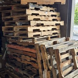 FREE WOOD PALLETS -ALL CONDITIONS