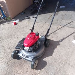 Honda push mower runs great