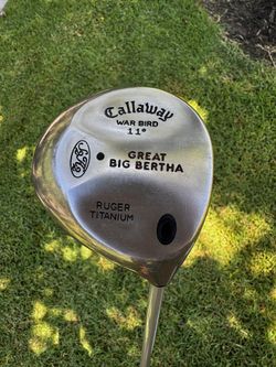 Callaway Great Big Bertha War Bird 11° Driver – Ruger Titanium – Firm Flex