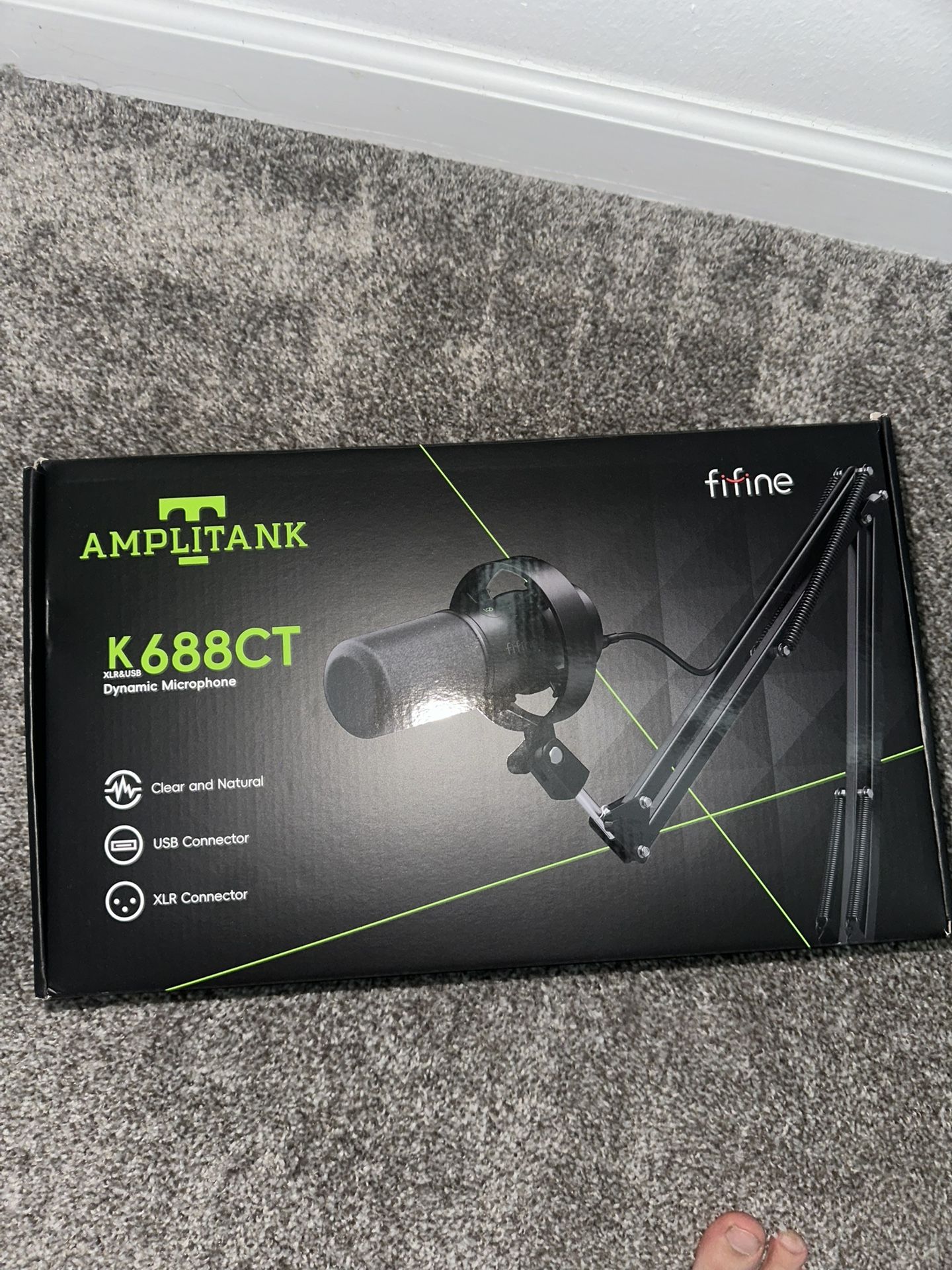 FIFINE K688 USB/XLR DYNAMIC MIC