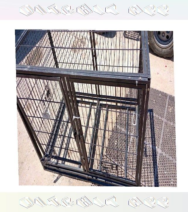 wish smile Heavy-Duty Pet Cages - Security and Comfort for Your Animal Buddy