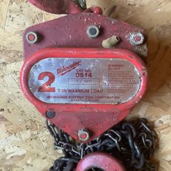 2 Ton Milwaukee Chainfall West Bend WI