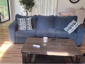 Living Room Furniture Set – Couch, Loveseat, Chair & Tables