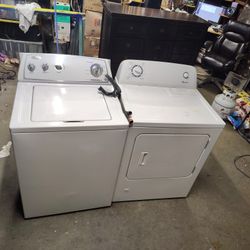 Whirlpool Washer And Amana Gas Dryer 