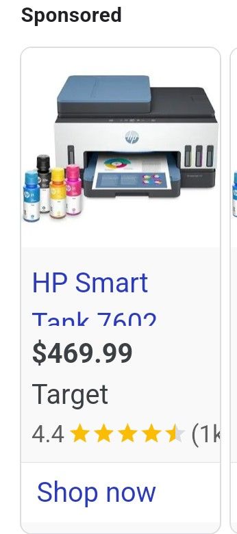 Hp Smart All In One Printer/Copyer/Fax