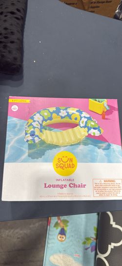 Inflatable Pool Lounge Chair