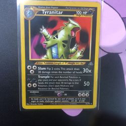 Tyranitar 31/75 Neo Discovery 