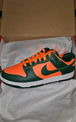 Nike Dunk Low "Miami Hurricanes"