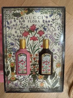 Mini Flora Gucci  Eau de Parfum Duo Set NEW in box