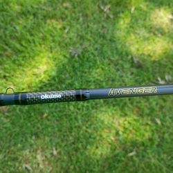 Okuma avenger fishing rod and reel combo