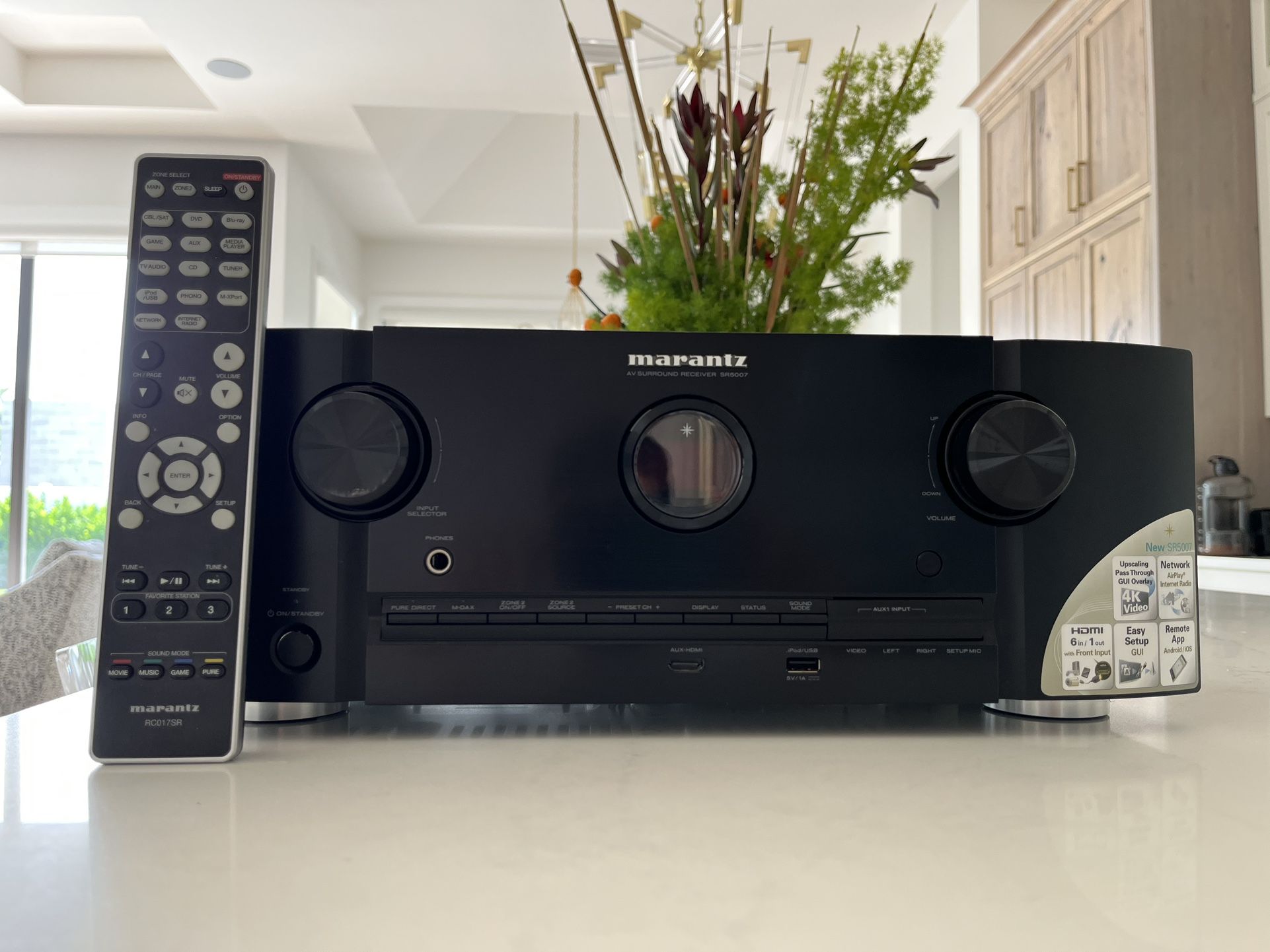 Marantz Surround Sound receiver sr5007 7.2av