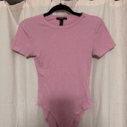 Forever 21 Pink Bodysuit Size S