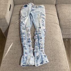 FWRD stacked jeans 