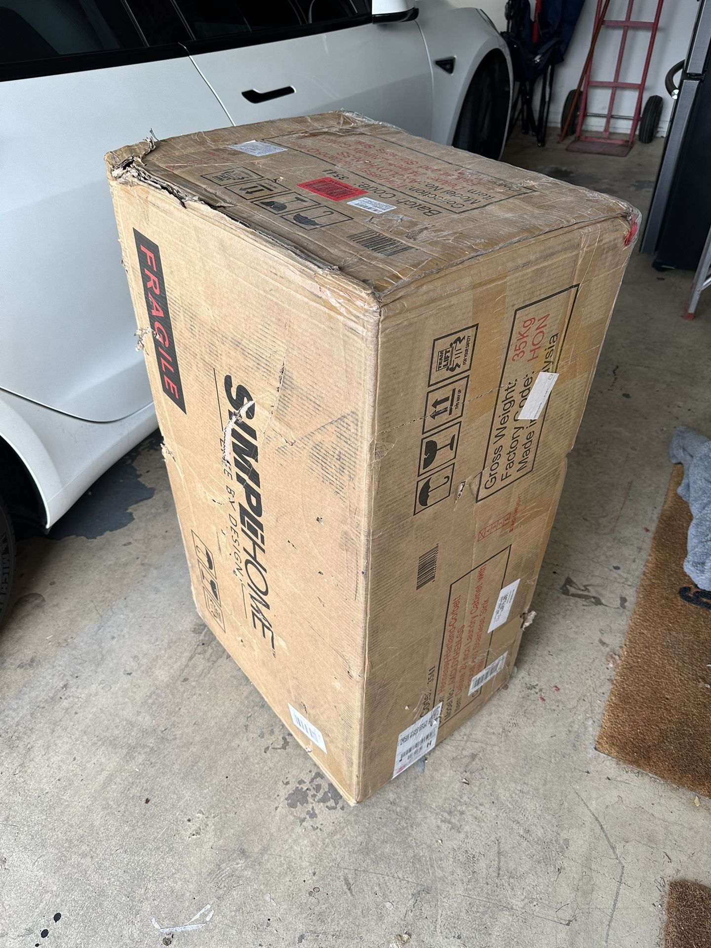 Complete 24” Laundry Cabinet With Faucet And Sink - New In Box
