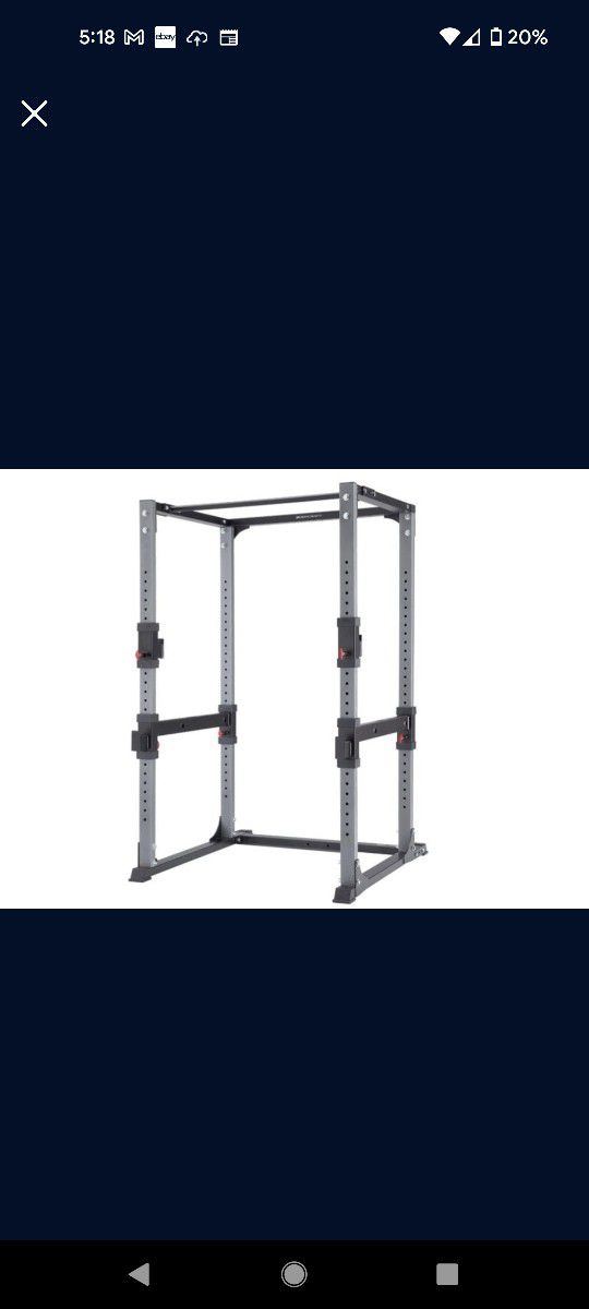 Bodycraft F430 Weight Lifting Rack For Squats, Bench Press, Etc.  Great Price Of Exercise Equipment!