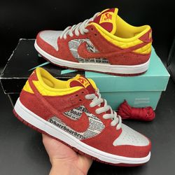 Size 7.5 - Nike SB Dunk Low Premium Rukus Crawfish 2014