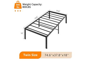 Free Metal Twin Frame