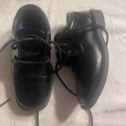 Boys Black Dress Shoes Size 7 Toddler By Josmo 