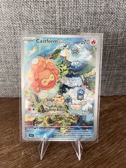 Castform Sunny Form 195/191 SV08 Surging Sparks Illustration Rare Holo