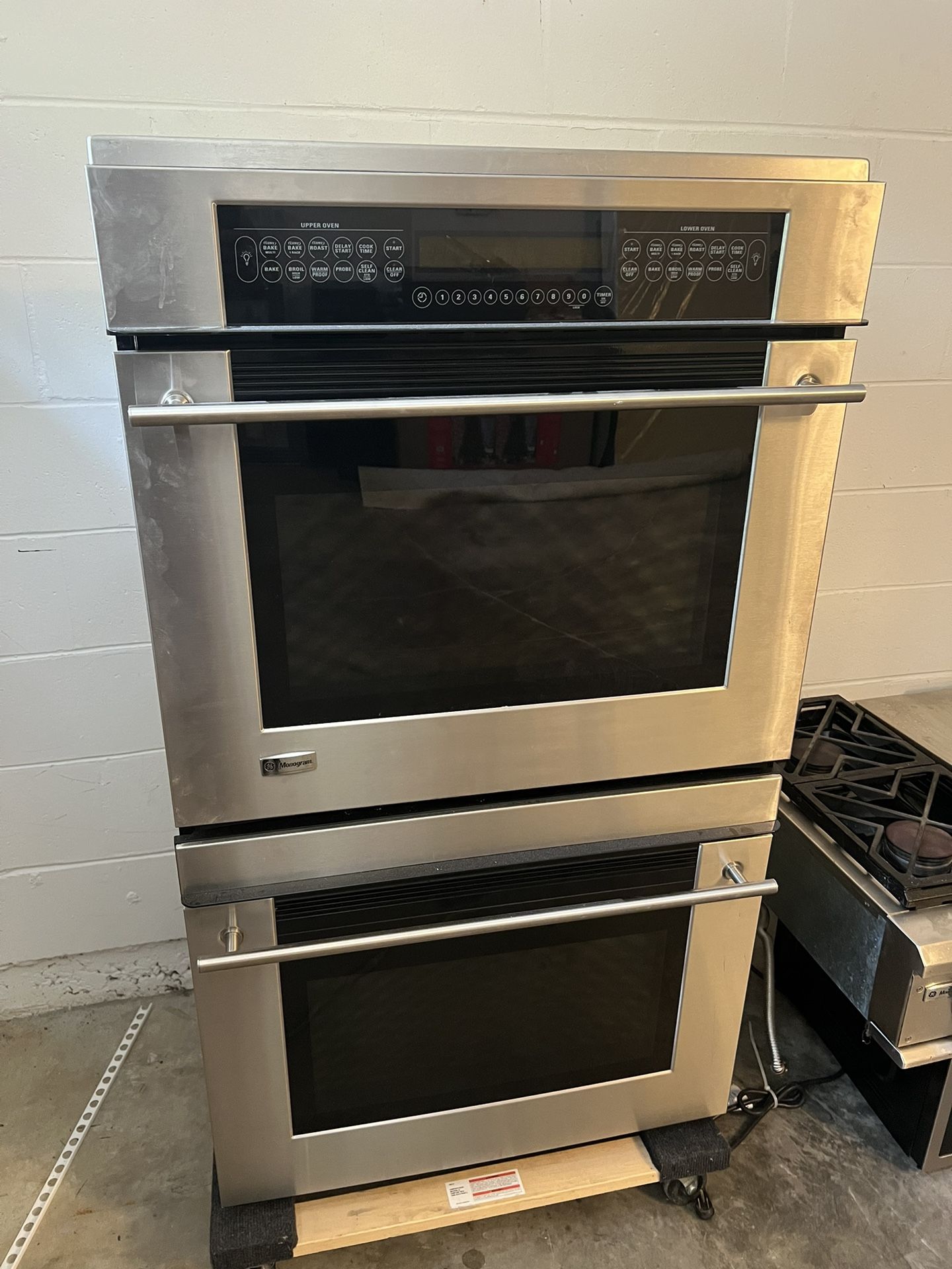 Monogram Double Oven.