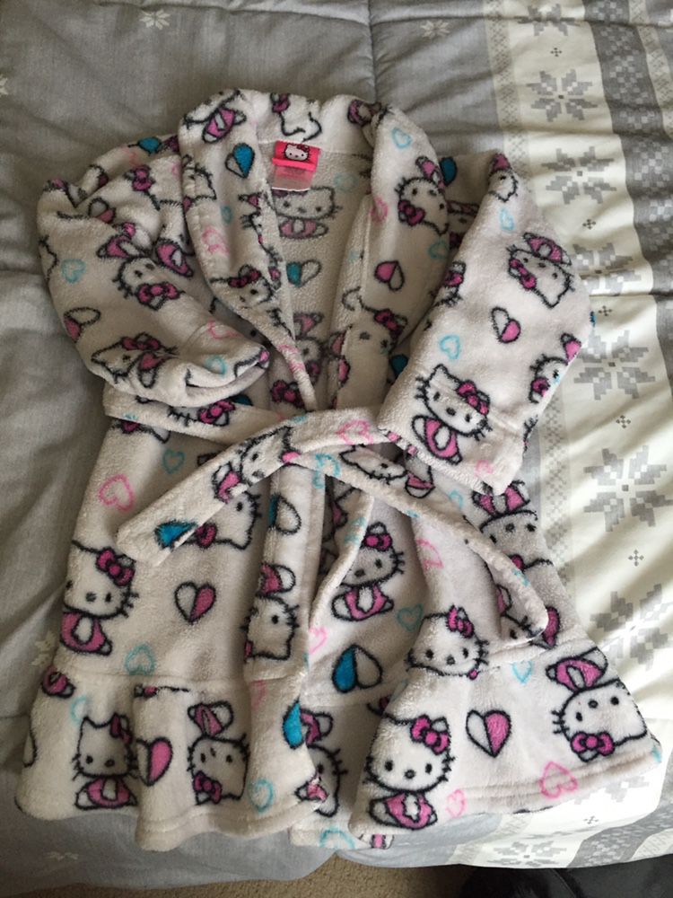 4T Kids Hello Kitty Robe