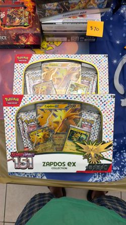 Pokemon  Zapdos ex box 151