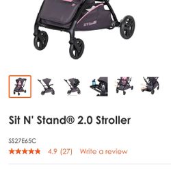 Baby Trend Sit N Stand Stroller. 