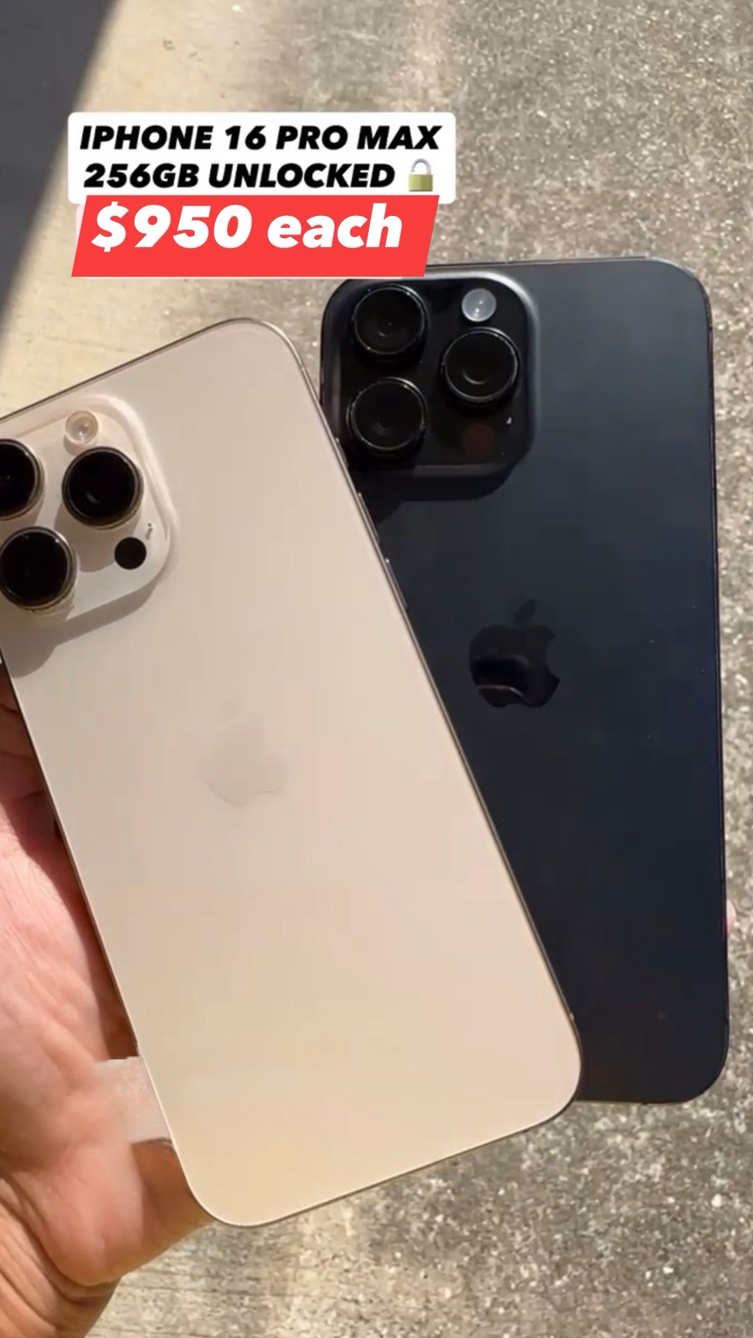 iPhone 16 Pro Max 256GB Unlocked