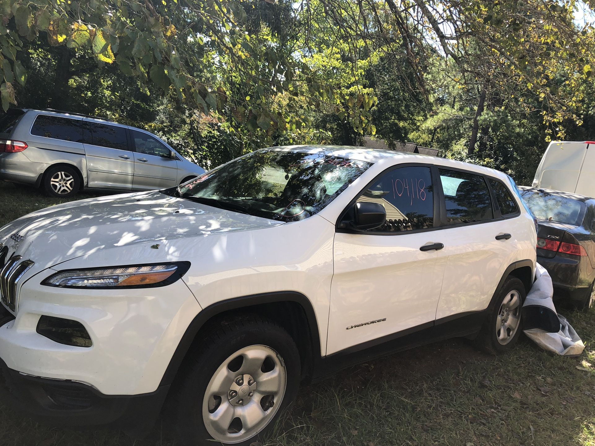 2017 Jeep Cherokee Part out 