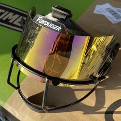 Softball Face Guard With Visor