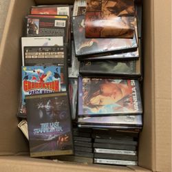 Hundreds of DVDs for Sale