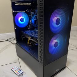 🖥️ Budget RGB Gaming PC – GTX 760, Intel Core i5, 12GB RAM, 256GB SSD+1TB HDD, with RGB Remote