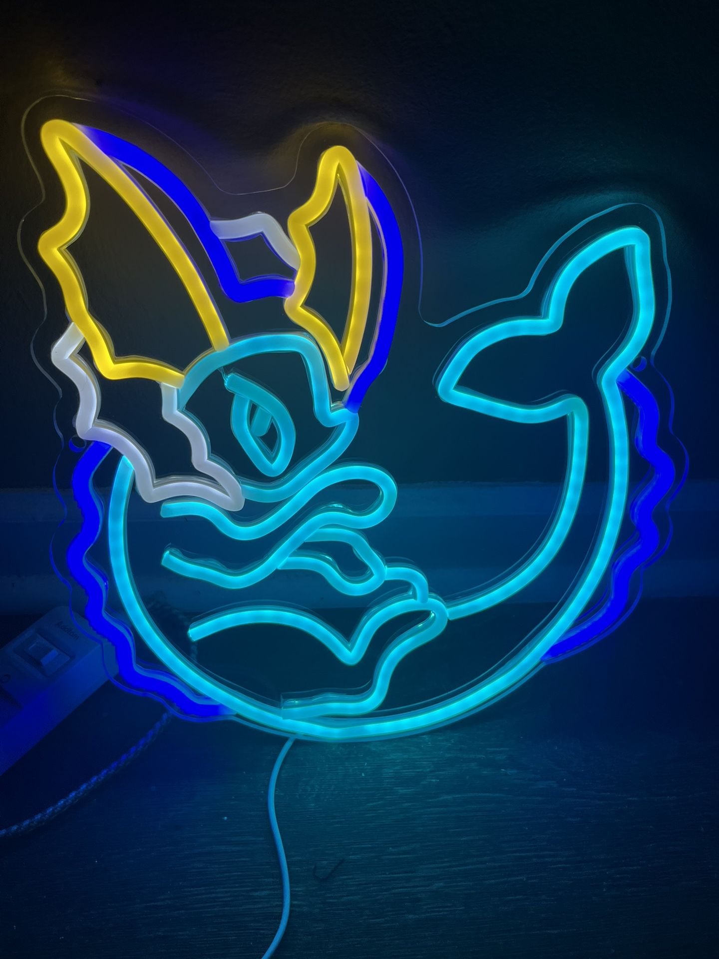 Vaporeon Neon Sign